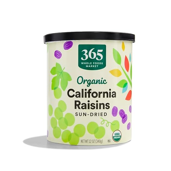 365 by Whole Foods Market, Organic Raisins, 12 Ounce