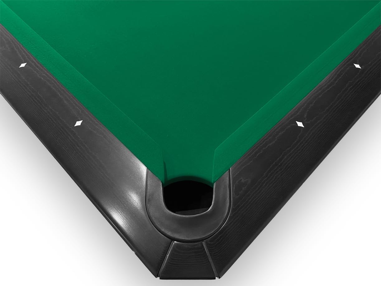 Championship Tour Edition Pool Table Felt, Billiard Table Cloth, Pool Table Felt Replacement kit, Billiards Table Felt Pool with 6 Precut Rail Cloth Strips, Pool Table Accessories (Multiple Colors)