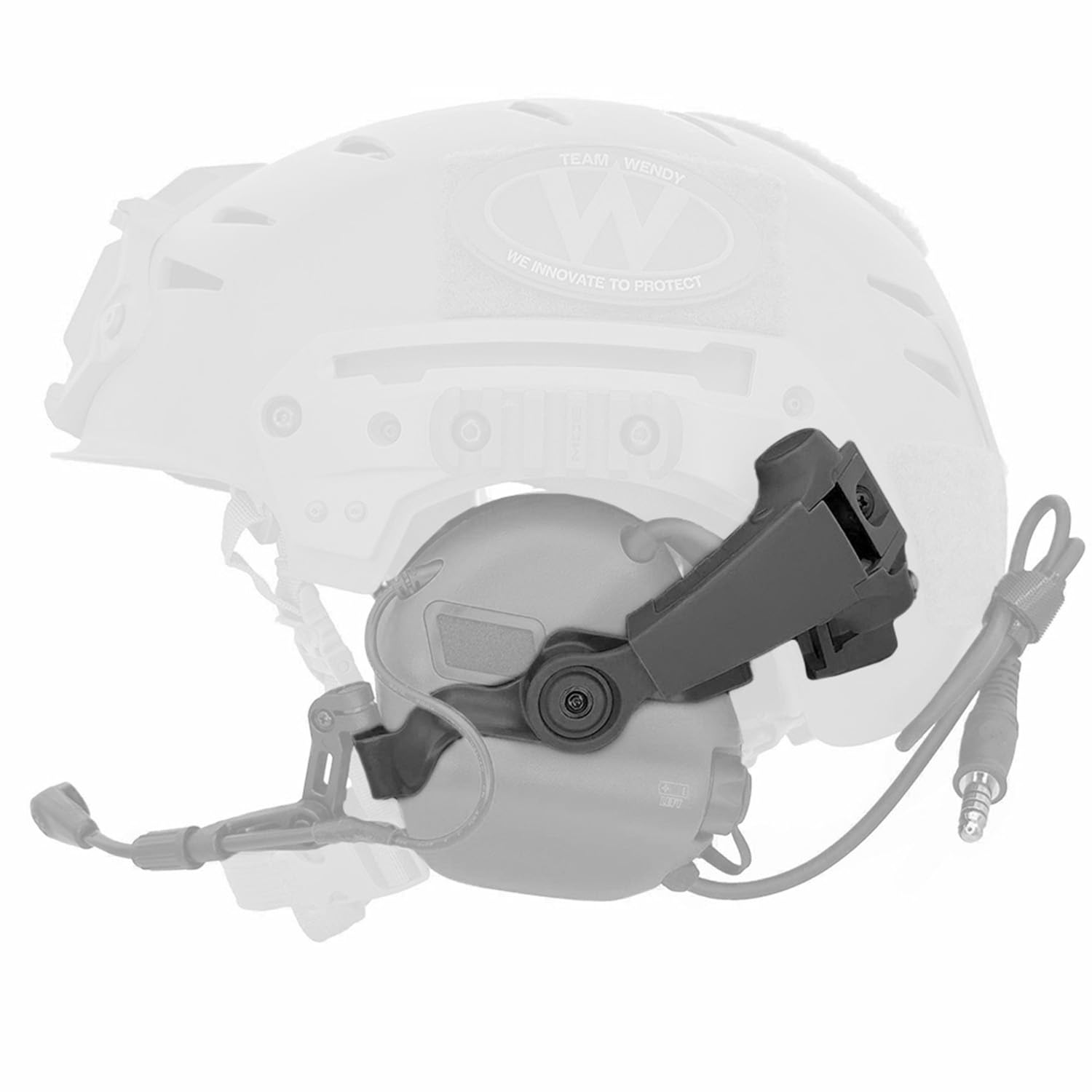 EARMOR M16A EXFIL 2.0 &amp; 3.0 Adapters for M32 Plus Tactical Headsets | Helmet Mount Kit | Tactical Headset Rail Adapter Set