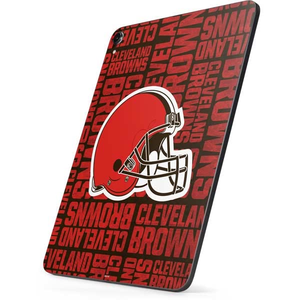 Skinit Decal Tablet Skin Compatible with iPad Pro 12.9in (2017) - Officially Licensed NFL Cleveland Browns - Blast Design