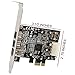 Kqcibz -PEX30016 3 Port IEEE 1394 Firewire 1394B & 1394A PCIe 1.1 X1 Card TI XIO2213B Chipset Requires Legacy Driver
