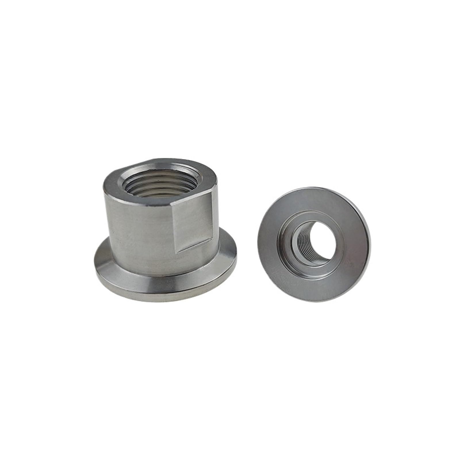 LLBOGRGGN 1PC 1" BSPT Female Thread KF25 Vacuum Pipe Fitting SUS304 Stainless Steel