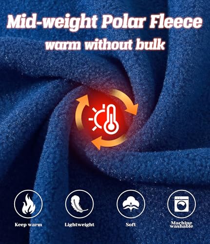 Image of Spring&Gege Youth Solid Full-Zip Polar Fleece Jacket for Children