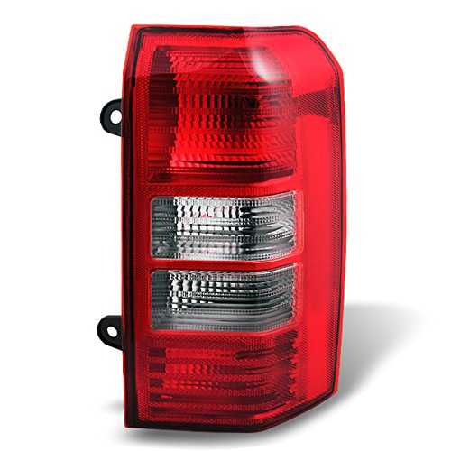 AKKON - Fits 08-17 Jeep Patriot Red Rear Tail Light Tail Lamp Brake Lamp Pair Housing Replacement