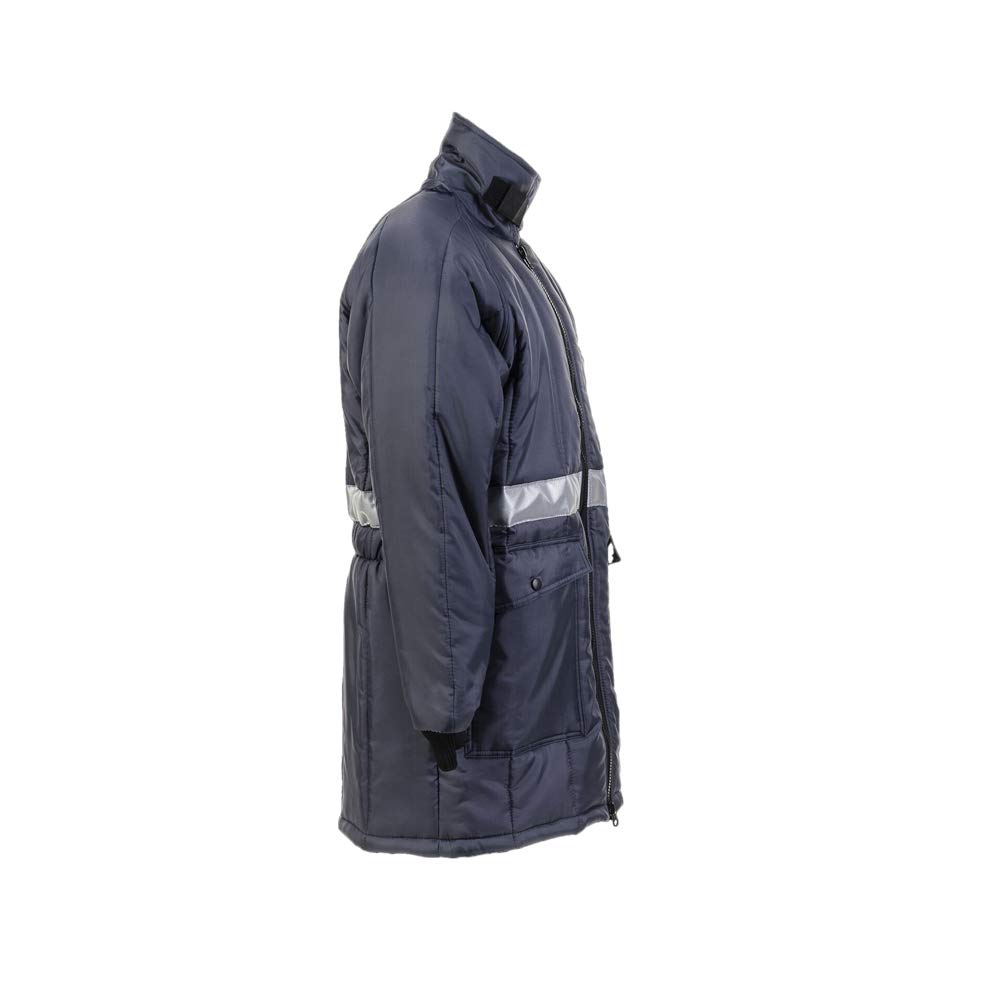 Planam 5121064 Kühlhaus Parka, marine/rot/mehrfarbig, größe XXXL