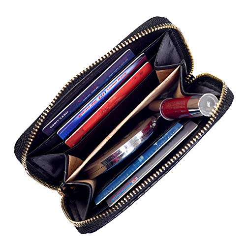 Lino-Perros-Womens-Synthetic-Leather-Wallet-Black