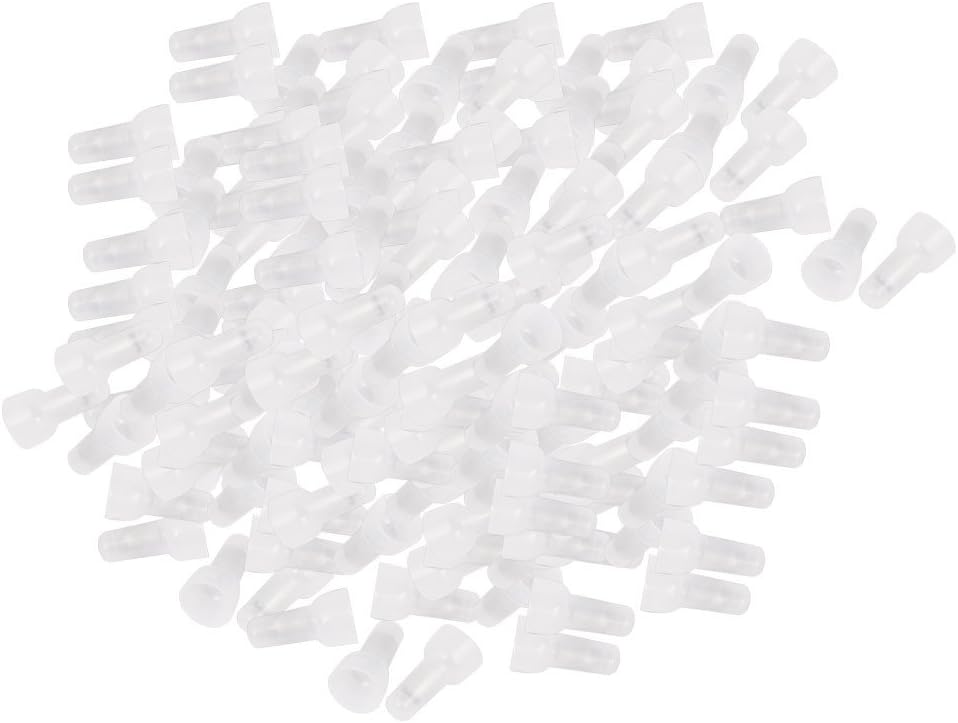 Aexit 10PCS Beige Nylon Clevis Clip Push Rod Connector 1.8mmx27mm (model: L5274VIX-6769MQ) Para RC Plane