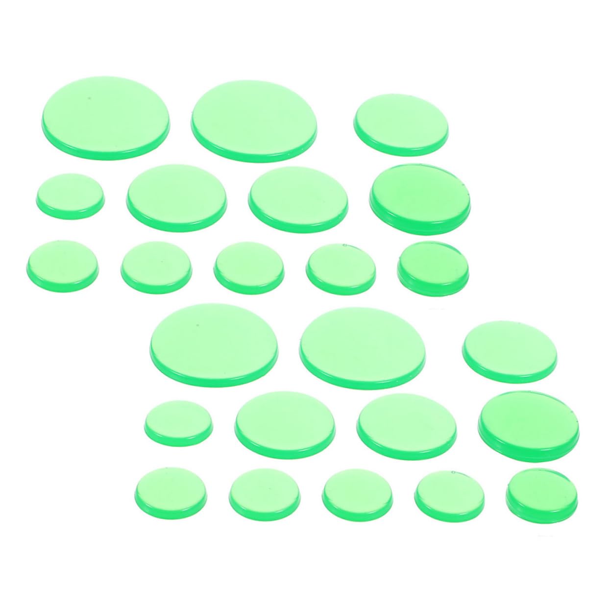 Holibanna 24pcs Silicone Drum Dampeners for Snare Drum Adhesive Gel Pads to Control Overtones and Reduce Volume for Quiet Practice