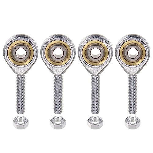 Uxcell A23042300UX0436 4Pcs Sa5Tk Posa5 M5 Male Rod End Bearing M5X0.8 Right Hand Thread cover