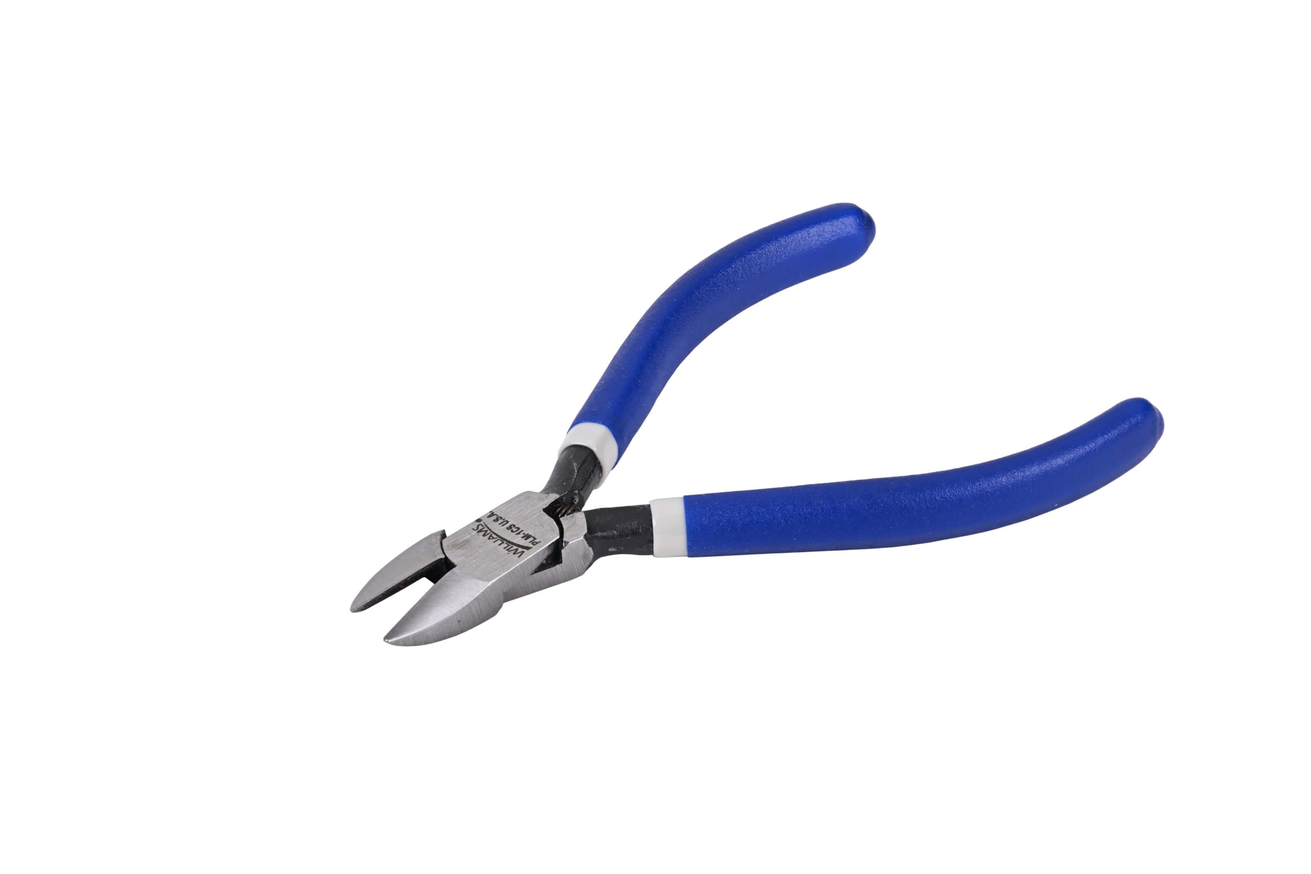 Williams PLM-1CS 10,8 cm (4 1/4 cala) szczypce boczne ze sprężyną do cięcia równego