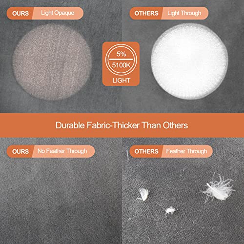 Btyrle Velvet Throw Pillow Covers 18X18 Inch Set Of 4 Soft Decorative Pillowcases Modern Double-Colored Cushion Covers For Sofa Couch #TOP3