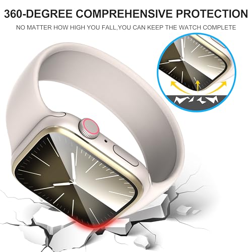 Verre trempé Apple Watch 44mm compatible iWatch SE Series 6 5 4 - 4