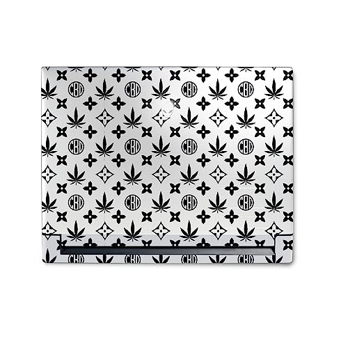 Image of MightySkins Skin Compatible With Alienware M18 R1 (2023) Full Wrap Kit - CBD Black | Protective, Durable, and Unique Vinyl Decal wrap cover | Easy To Apply, Remove, and Change Styles | Made in the USA