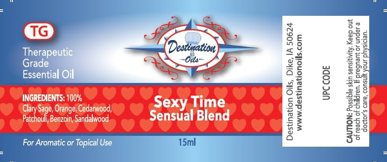 Miniatura 2 de Aceites de destinación Sexy Time  Mezcla de aceite esencial sensual  15 ml  100% puro