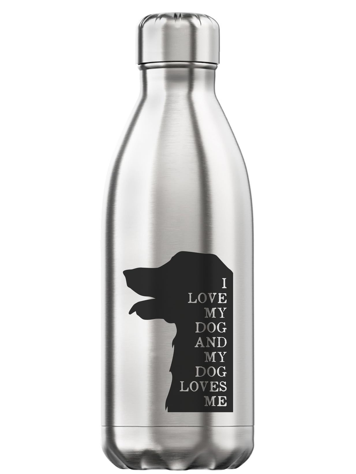 Botella térmica de acero inoxidable de 350 ml para pasear con tu perro siempre cómodamente
