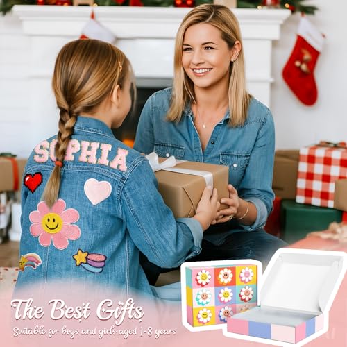 Personalized Kids Denim Jacket with Name, Custom Toddler Jean Jacket for Boys Girls, Long Sleeve Outerwear Birthday Gifts4