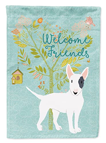 Drapeau jardin Bull Terrier de qualité supérieure au design multicolore - 2