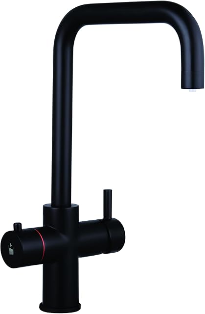 LavaTap Tremercati 3in1 Instant Boiling Hot Water Kitchen Tap Pre-Plumbed with Super Compact 2.4 Litre Tank and Water Filter (Matt Black)