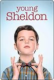 Young Sheldon (2017) Show Poster Vintage Retro Metal Sign 8x12 Inch Man Cave Home Wall Decor