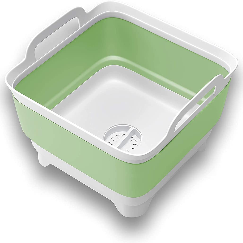 Buy Goodern 9L Collapsible Dish Tub Portable Sink, Folding Laundry Tub