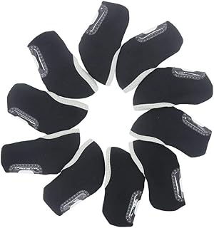 SEACLOUD 10 fundas de neopreno para cabeza de ventana de hierro para golf, 11 colores