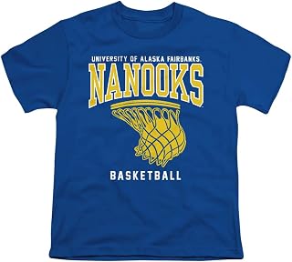University of Alaska, Fairbanks Official Basketball Hoop Youth Kids Boy/Girls T Shirt