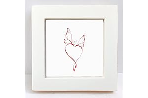 ZXT-parts 4x4 Picture Frame in White: Capture Moments with Timeless Elegance