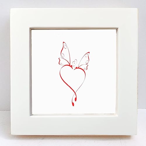 ZXT-parts Marco de fotos de 4 x 4 pulgadas, cuadrado pequeño, marco de madera maciza, panel de vidrio real, exquisita mano de obra. Colocado en la