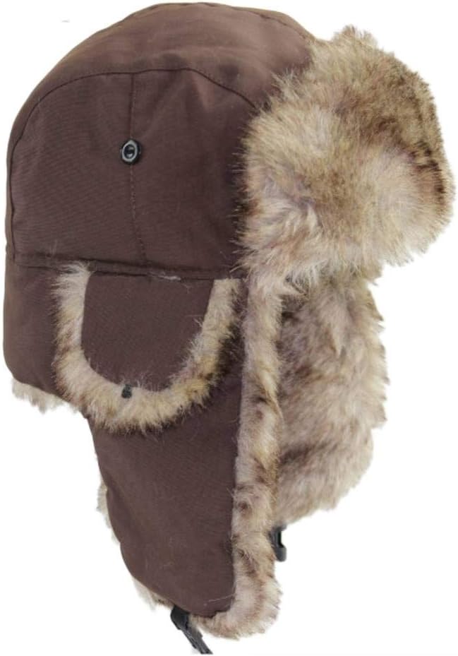 Trapper Warm Russian Trooper Hat Winter Skiing Cap Women Men Windproof
