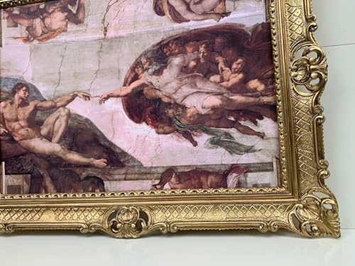 Mural Creación de Adán de Miguel Ángel 90x70 cm Mural Creación de Adán de Miguel Ángel 90x70 cm