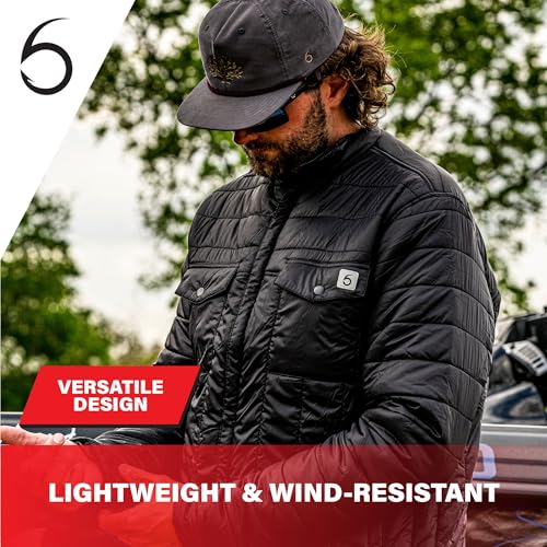 6th Sense WaterDock Jacket – Lightweight Wind-Resistant Synthetic Down Jacket3