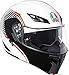 Produktbild AGV Motorradhelm Compact St E2205 Multi PLK, Vermont Weiß/Schwarz/Rot, Größe L