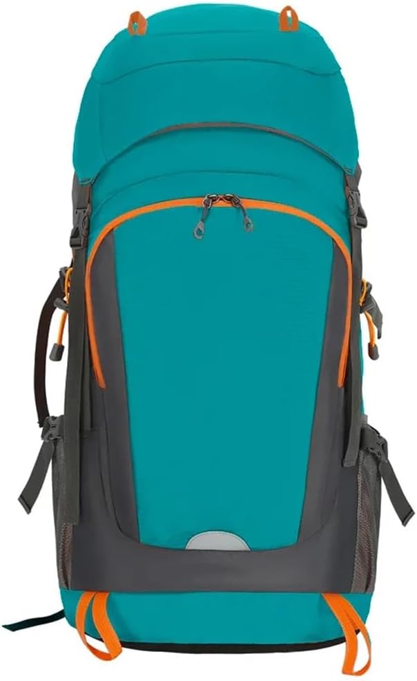65L Outdoor Mountaineering Travel Backpack Waterproof Nylon Sport Night Reflective Camping Hiking Bag