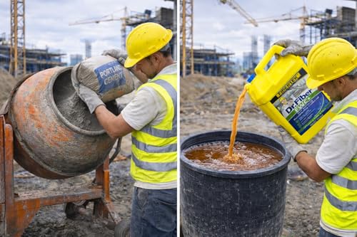Image of FIBERTEK Safety Helmet for Construction Work | Industrial Hard Hat ISI Type | Yellow Protective Helmet for Engineers, Contractors & Site Workers | Lightweight Impact Resistant Head Protection Cap