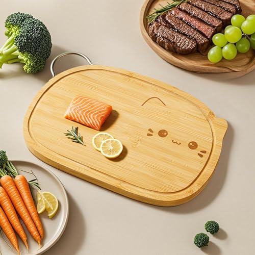 Planche à découper en bois ustensile durable pour maison et restaurant - 8