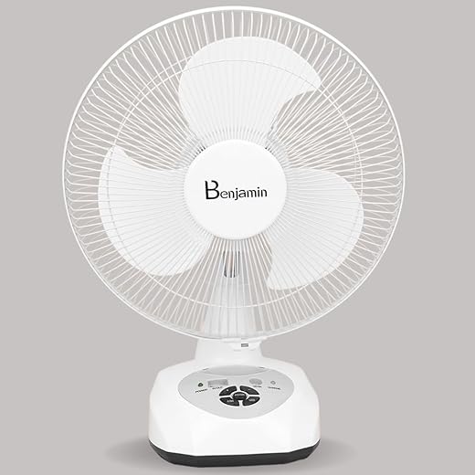 Benjamin MR 5912 Rechargeable Fan Battery Fan 12inch blade w