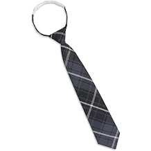 Ties for Women and Girls, Adjustable Ladies' Striped Tie Pre-Tied Womens Tie for School Office Prom Anniversary