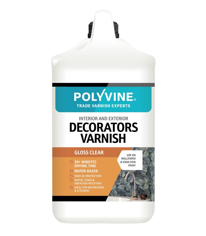 Polyvine : Gloss Decorators Varnish : 4 litre