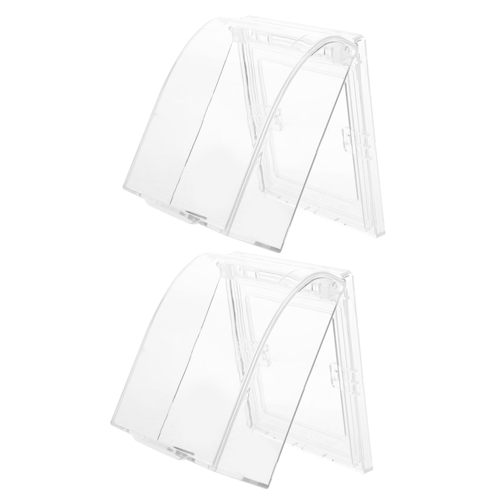 VILLCASE 10 piezas Protector Enchufe Infantil Transparente para Interruptor Pared Seguridad para Estándar Instalación Protección Duradera para Pequeños