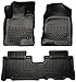 Husky Liners Weatherbeater Series | Front & 2nd Seat Floor Liners - Black | 96321 | Fits 2012-2016 Chevrolet Captiva Sport 3 Pcs