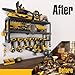 Spampur Power Tool Organizer for Tool Storage, Drill Holder Wall Mount with Charging Station, Tool Holder and Storage Rack for Garage Organization, Heavy Duty Metal Tool Shelf with Battery Holder