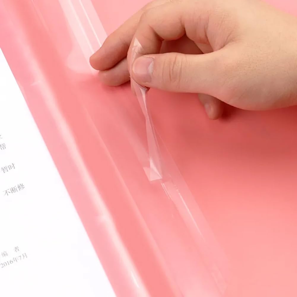 FYCAN 30Pcs Clear Book Storage Cover Self Adhesive Film Waterproof Plastic Sleeve Protective Slipcase for School Office Book Plastic Exercise Book Note Book Film Protector Lightweight -1 1