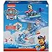 Paw Patrol, Adventure Bay Bath Playset with Light-up Chase Vehicle, Bath Toy for Kids Aged 3 and up