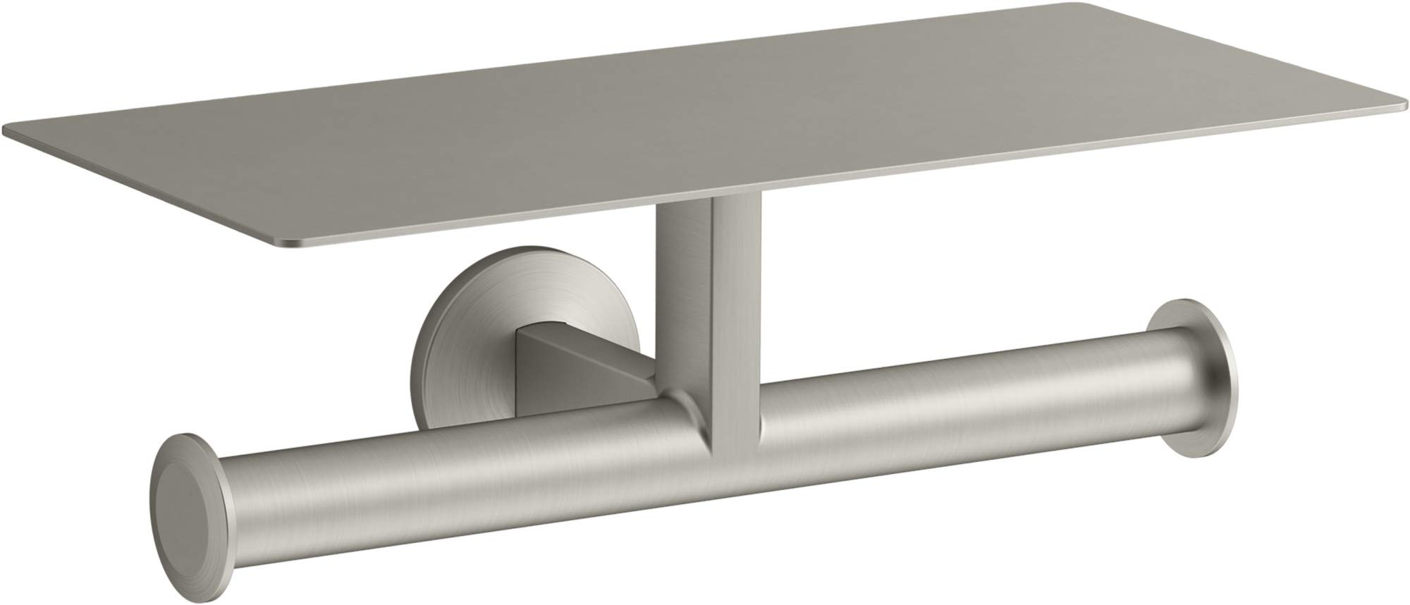 Kohler 78384-BN Components™ Covered double toilet paper holder