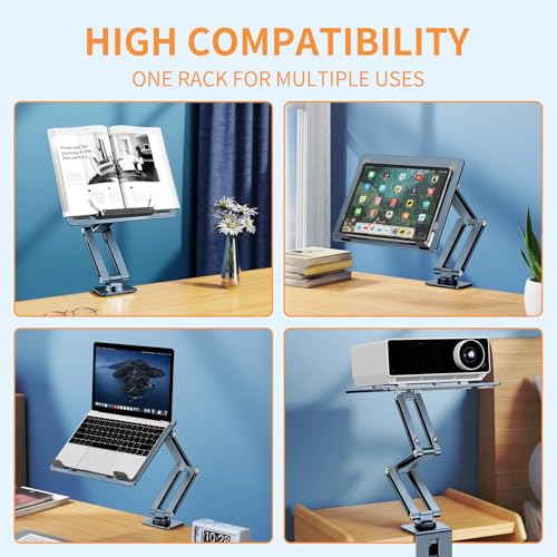Support de tablette pour bureau ergonomique afin d'éviter le mal de cou - 4
