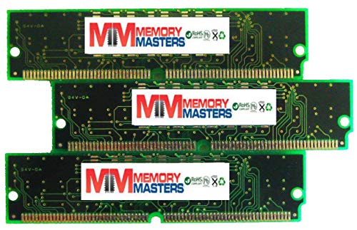 96MB 3 X 32MB 72 pin SIMM Sampler Memory for Korg Triton Studio, Triton Extreme, Triton Rack RAM(MemoryMasters)