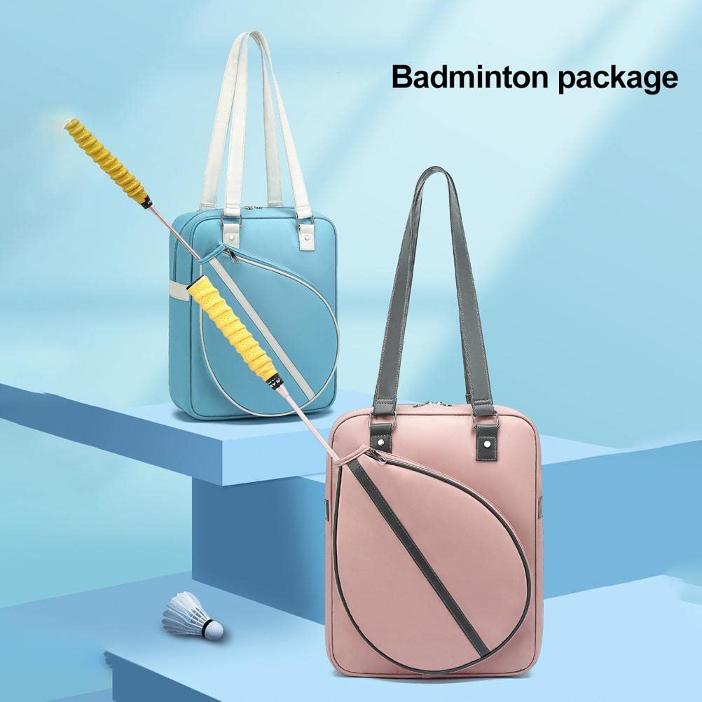 KENANLAN Borse da tennis da donna, borsa da badminton, borsa da badminton, borsa da tennis, borsa a tracolla per uomo e donna, per tenere racchette da tennis, borsa da palestra portatile per sport