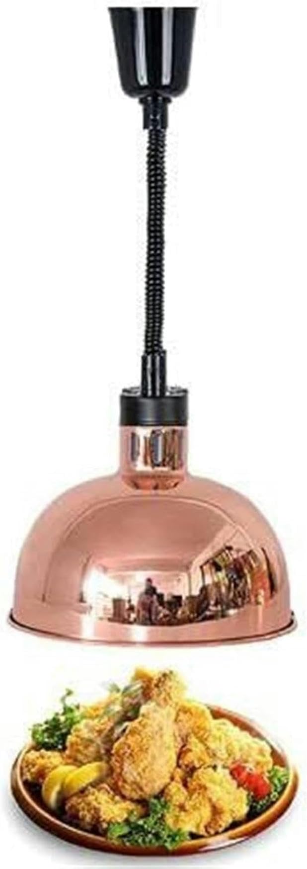 Générique Lampe chauffante Commerciale pour Aliments, Chauffe-Plats pour Buffet, Longueur réglable, Chauffage de Cuisine pour Garder Les Aliments au Chaud, équipement de Cuisine et de Restaurant