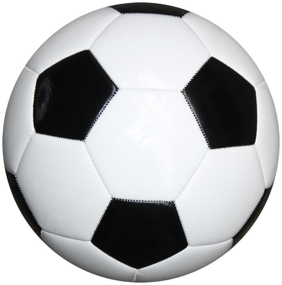 50x Fußball klassisch TPU sw Gr.5 - maschinengenäht ohne Werbeaufdruck