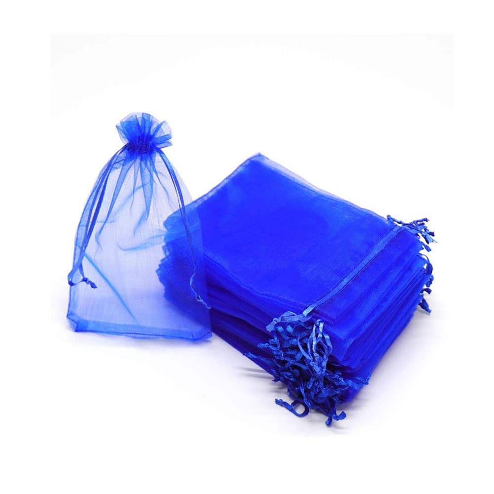 Wanfoou 100 Stück Organza Beutel 10x15 Cm - Geschenksäckchen Mit Kordelzug